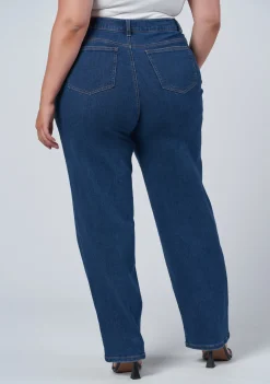 Ruby Straight Leg Distressed Jean