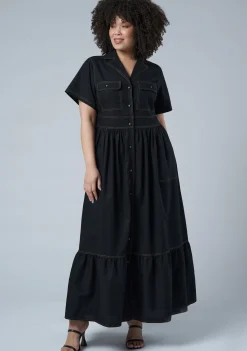 Running Circles Maxi Dress
