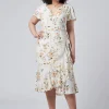 Saint Floral Midi Dress