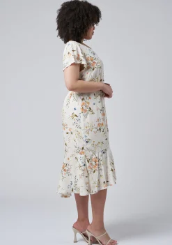 Saint Floral Midi Dress