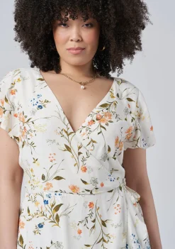 Saint Floral Midi Dress