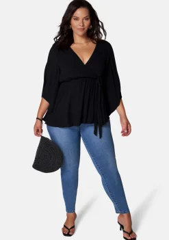 Salma Wrap Blouse