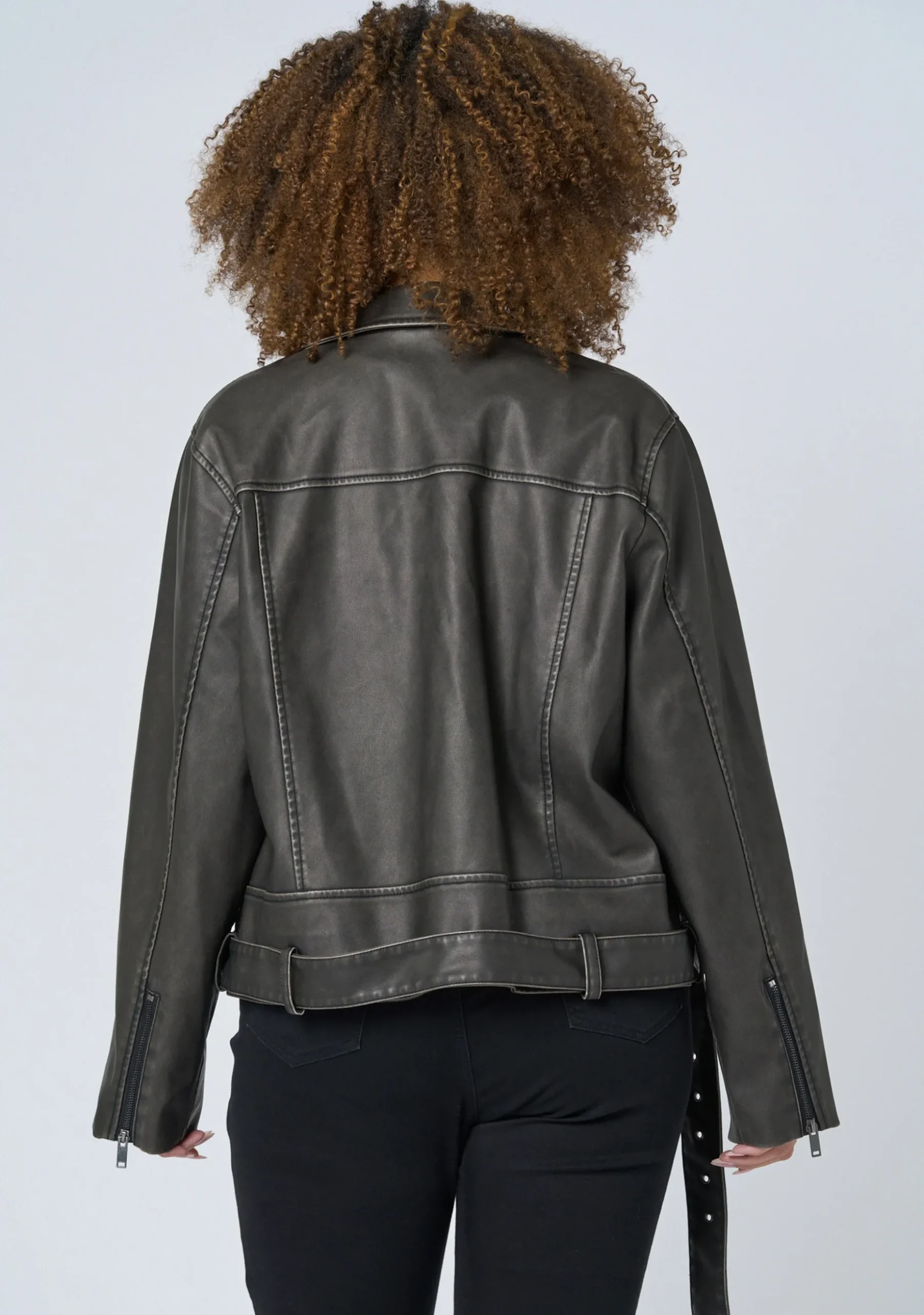 See the Light Vegan Biker Jacket