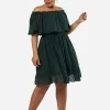 Sensual Off Shoulder Midi Dress