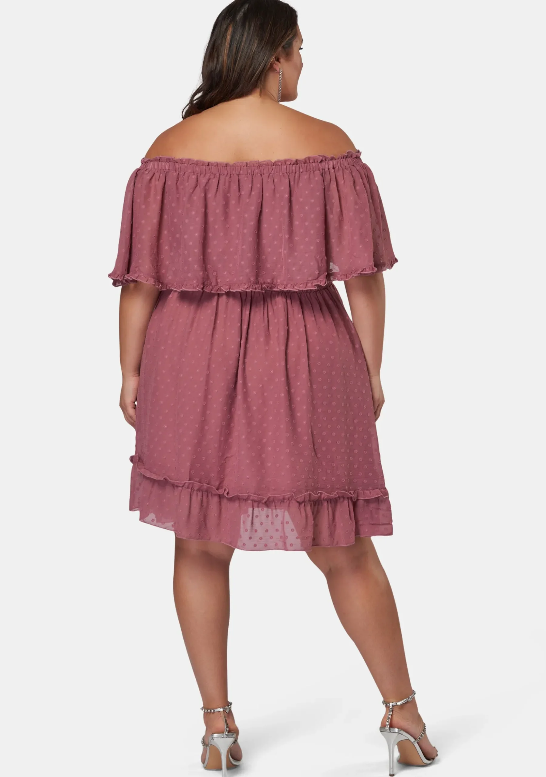 Sensual Off Shoulder Midi Dress