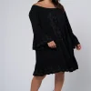 Serenity Embroidered Mini Dress