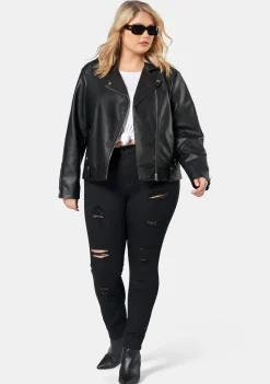 Shallow Dimes PU Jacket