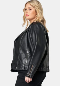 Shallow Dimes PU Jacket