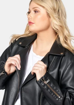 Shallow Dimes PU Jacket