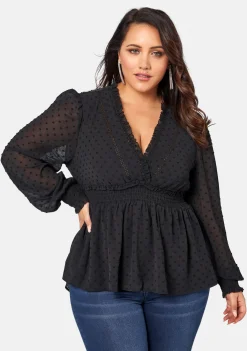 Sheer Fantasy Blouse