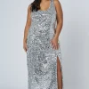 Shimmy Shimmer Sequin Maxi Dress
