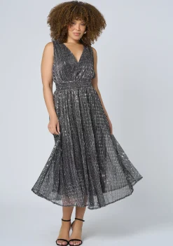 Sparkle Bright Midi Dress