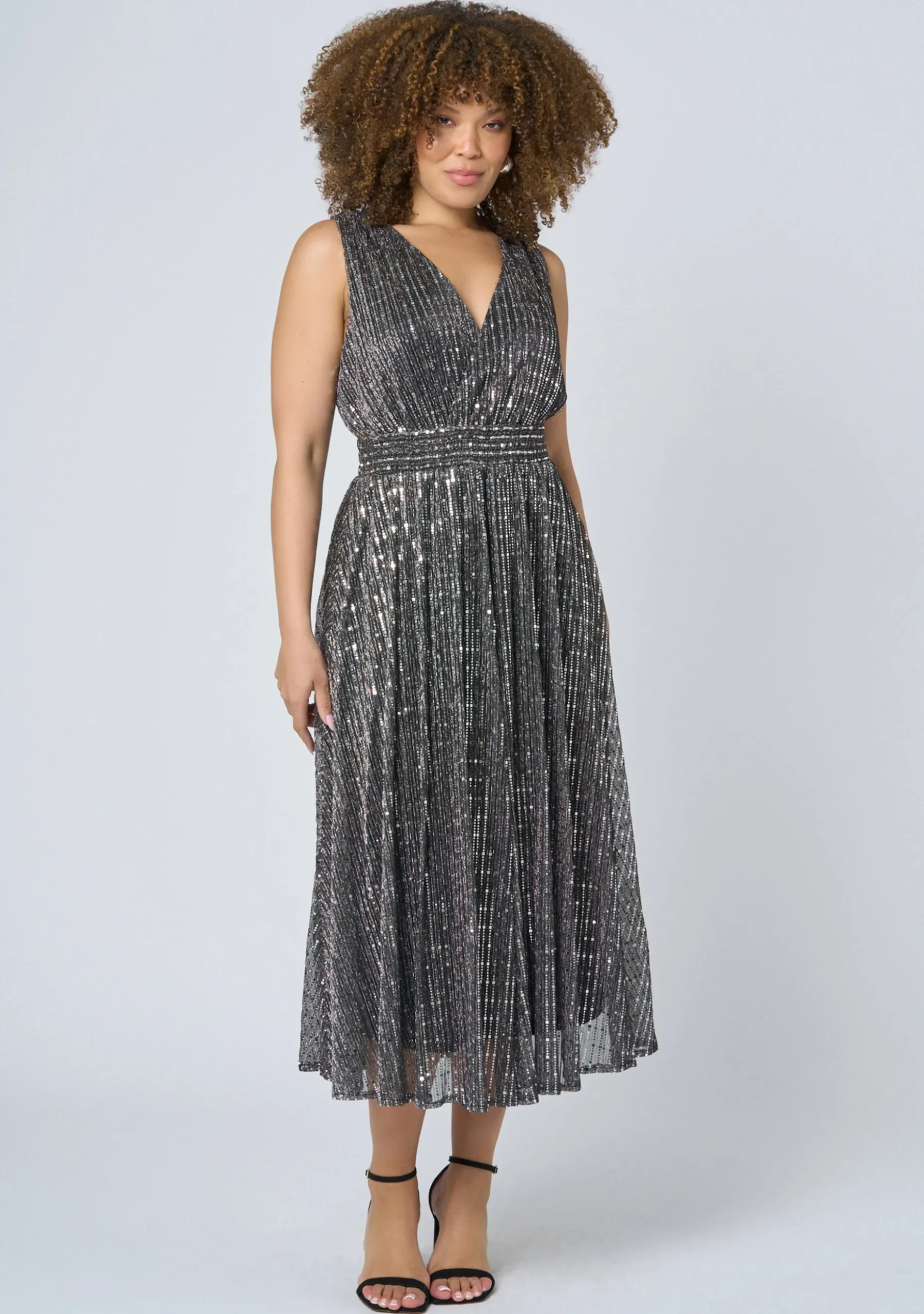 Sparkle Bright Midi Dress