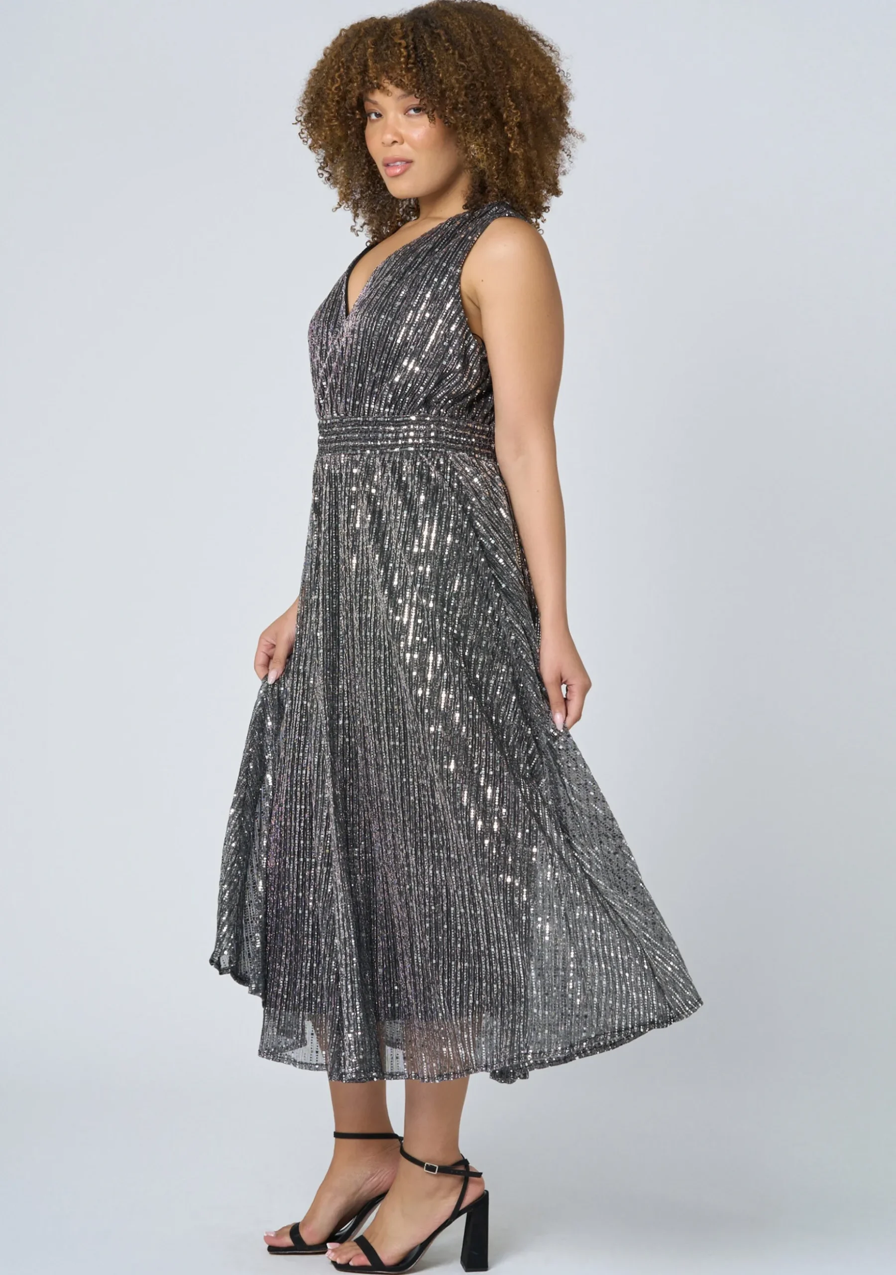 Sparkle Bright Midi Dress