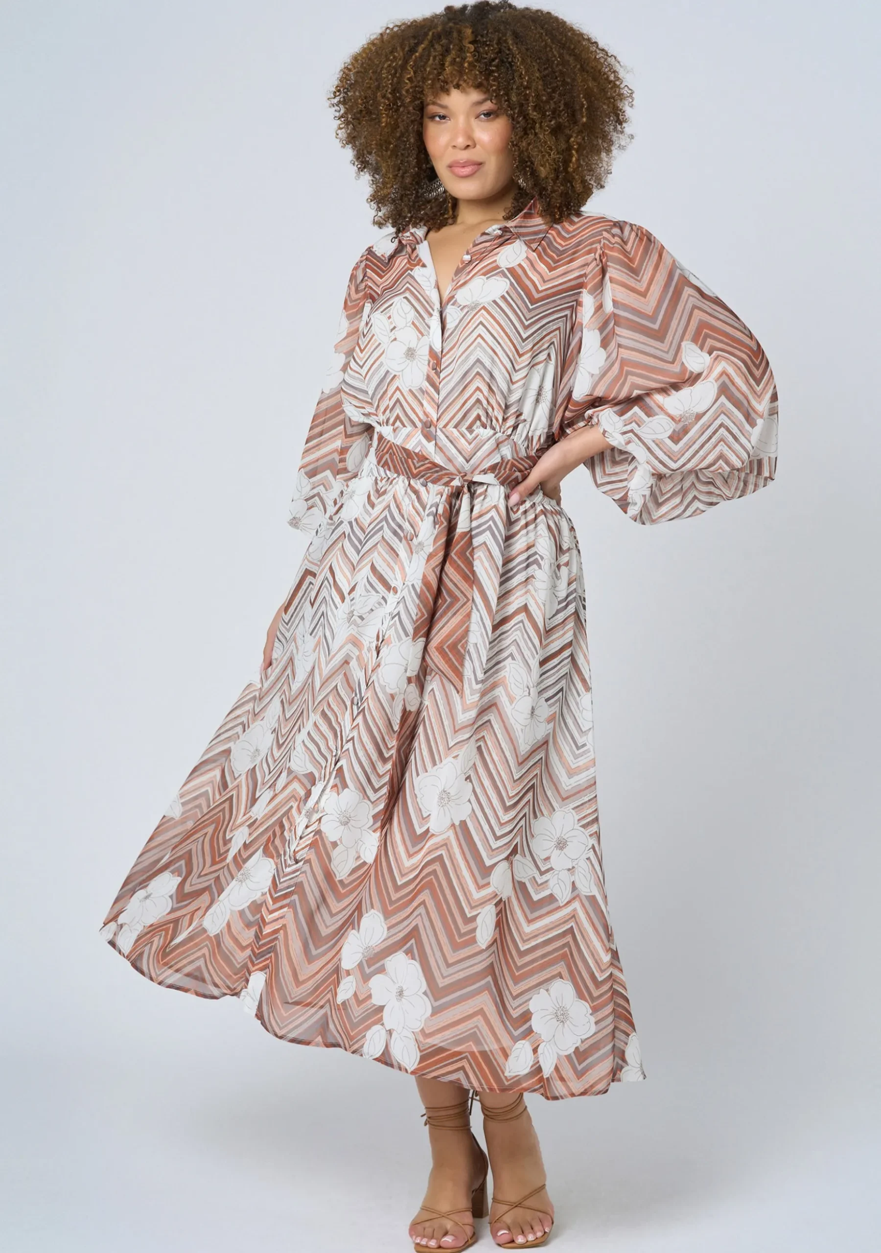 Supreme Extreme Printed Shirt Dress