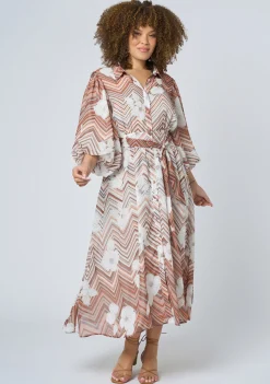 Supreme Extreme Printed Shirt Dress
