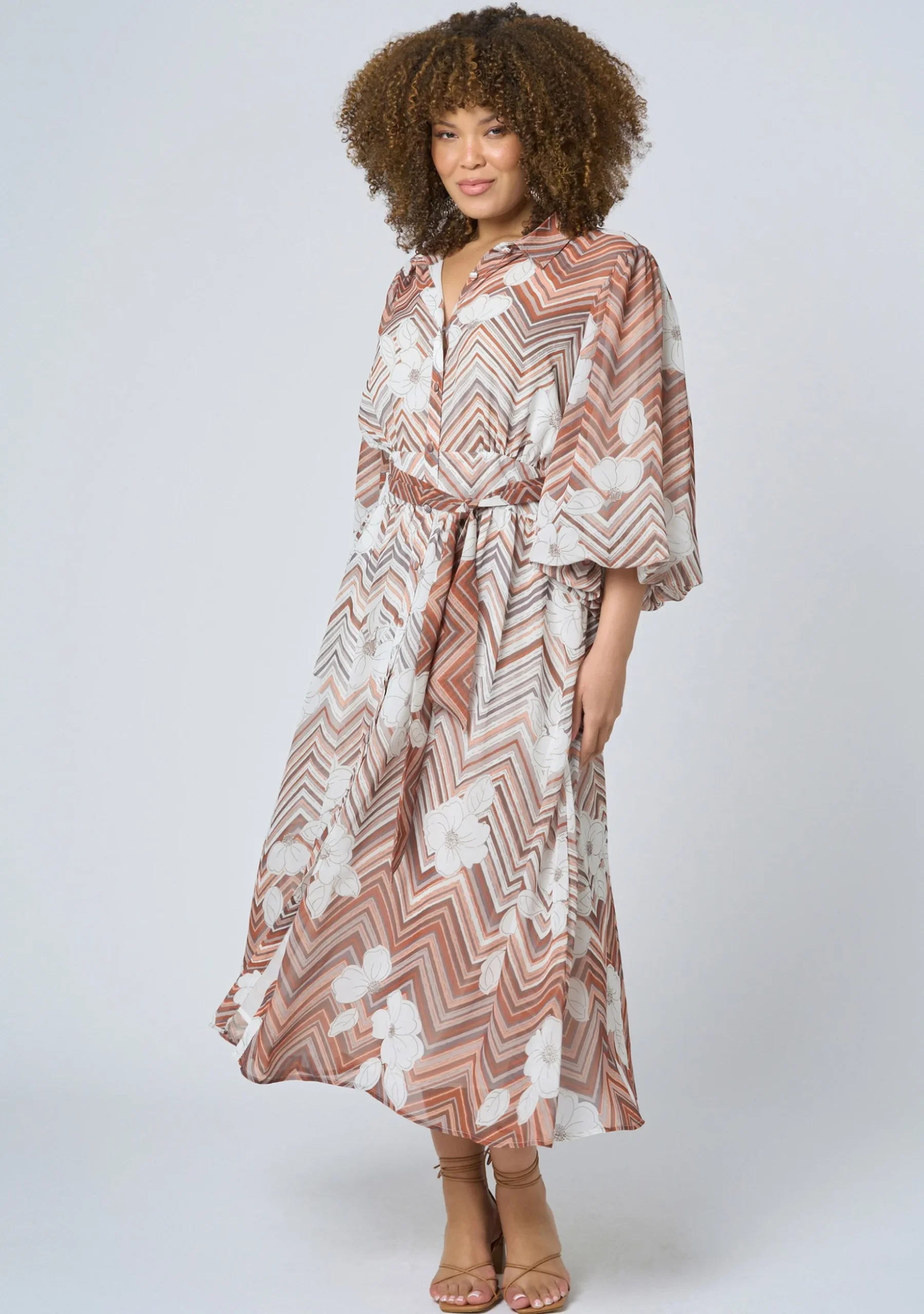 Supreme Extreme Printed Shirt Dress