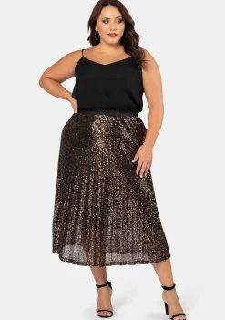 Sure Thing Sequin Skirt