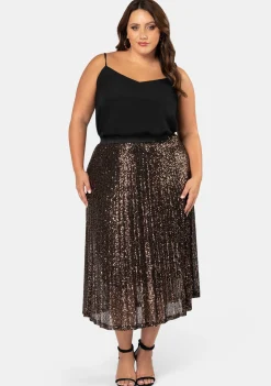 Sure Thing Sequin Skirt
