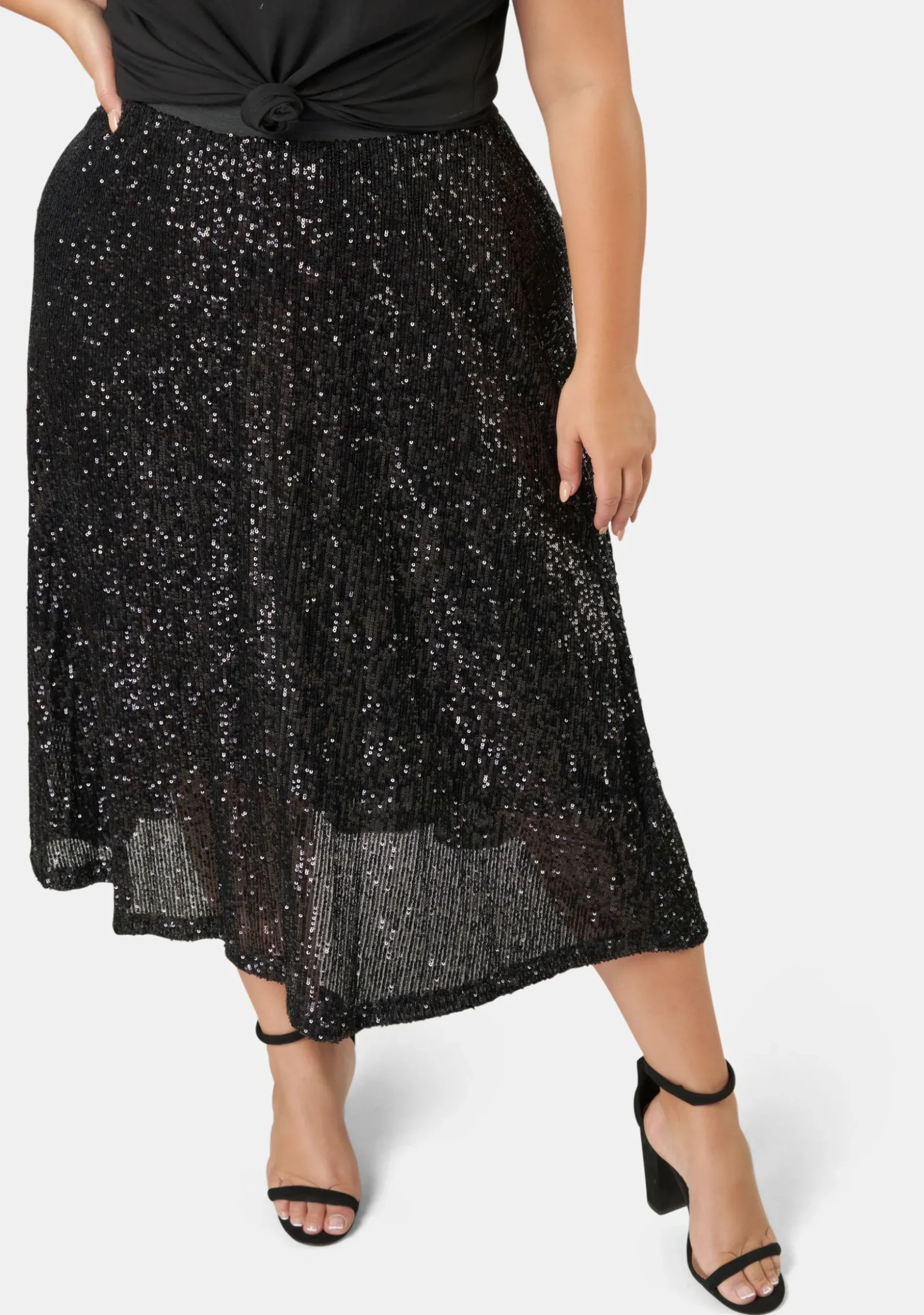 Sure Thing Sequin Skirt