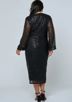 Sweet Nothing Sequin Midi Dress