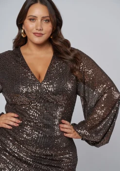 Sweet Nothing Sequin Midi Dress