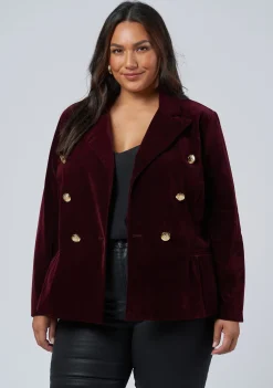 Take A Vow Velvet Blazer