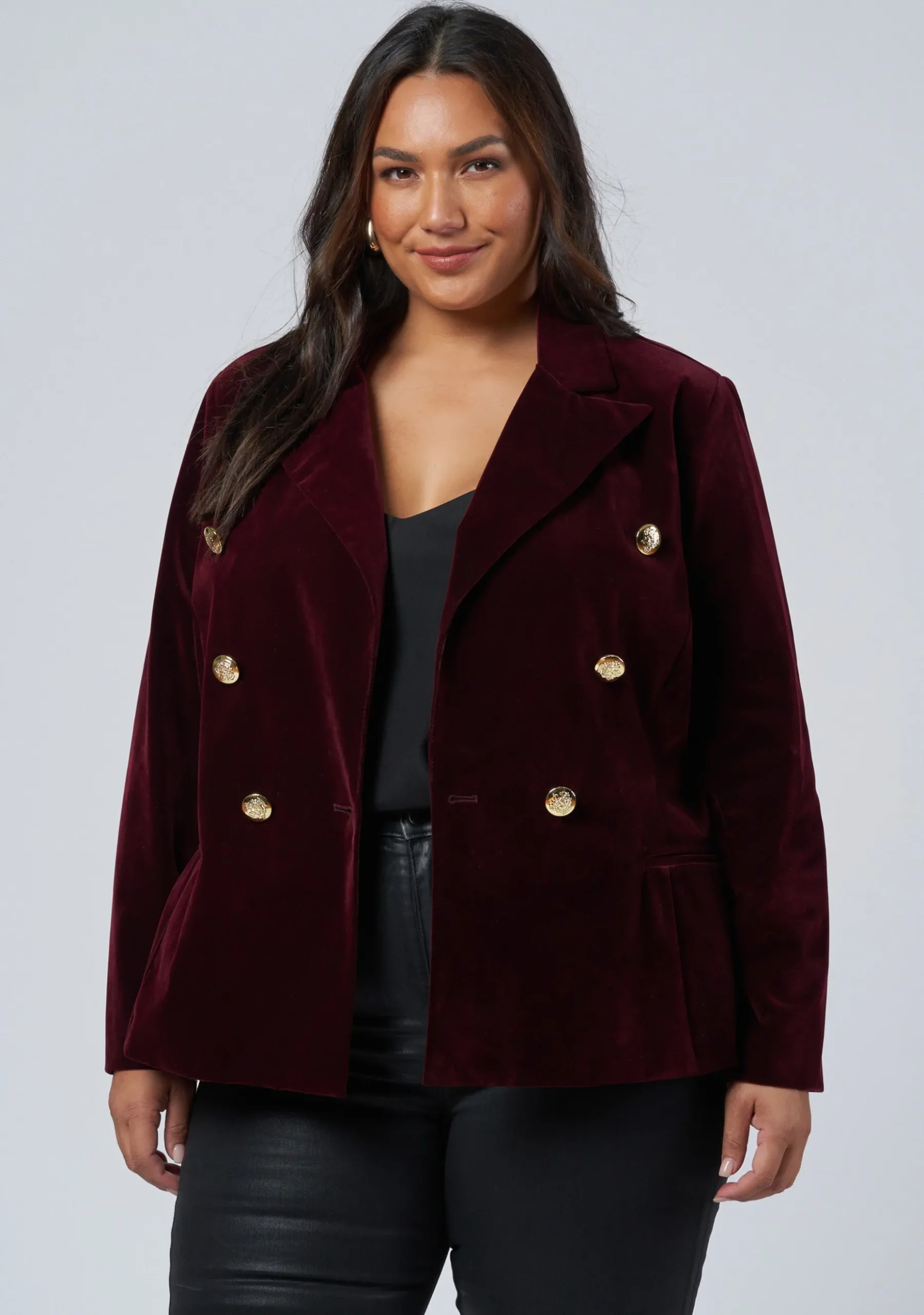 Take A Vow Velvet Blazer