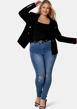 Take A Vow Velvet Blazer
