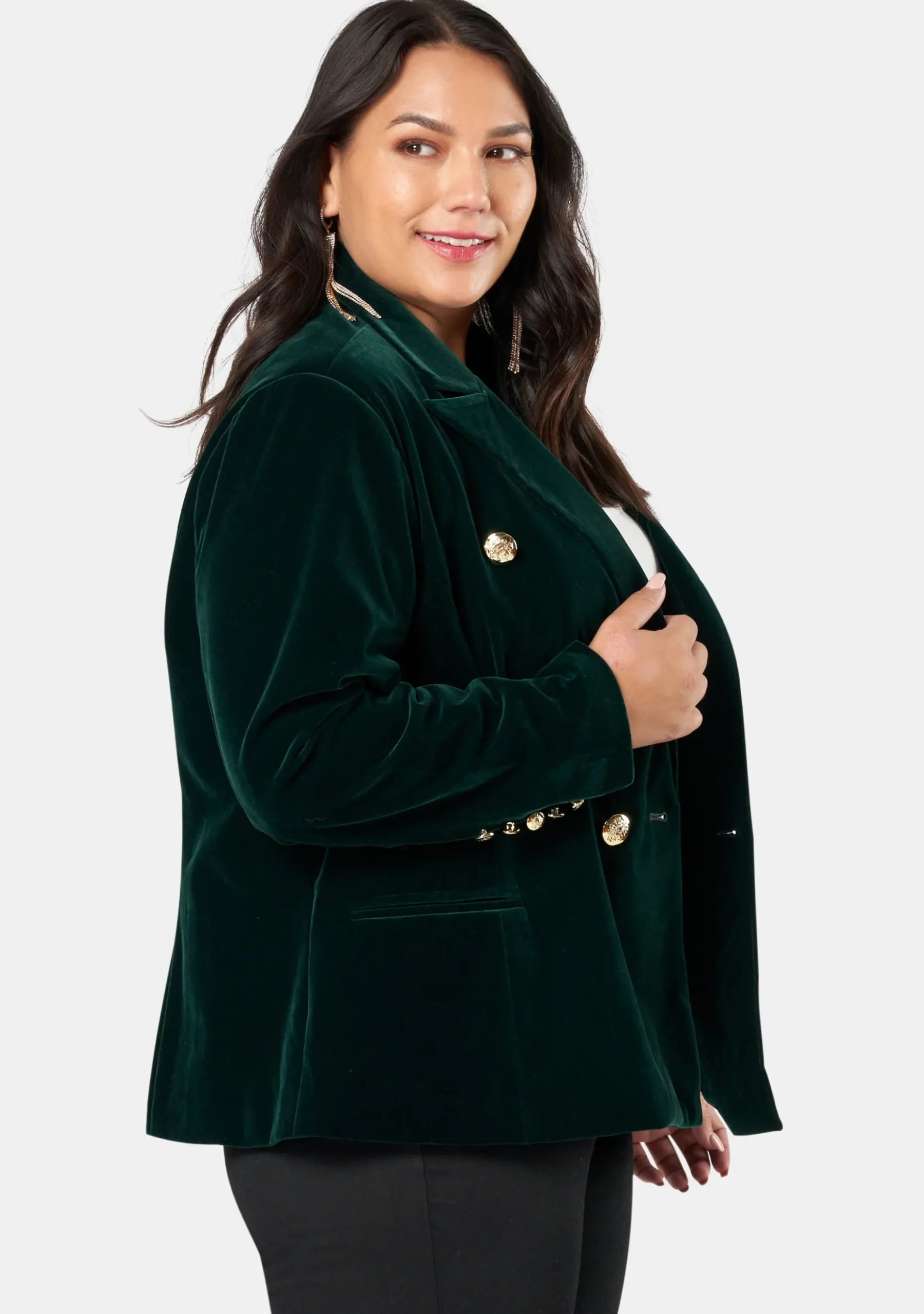 Take A Vow Velvet Blazer
