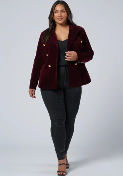 Take A Vow Velvet Blazer