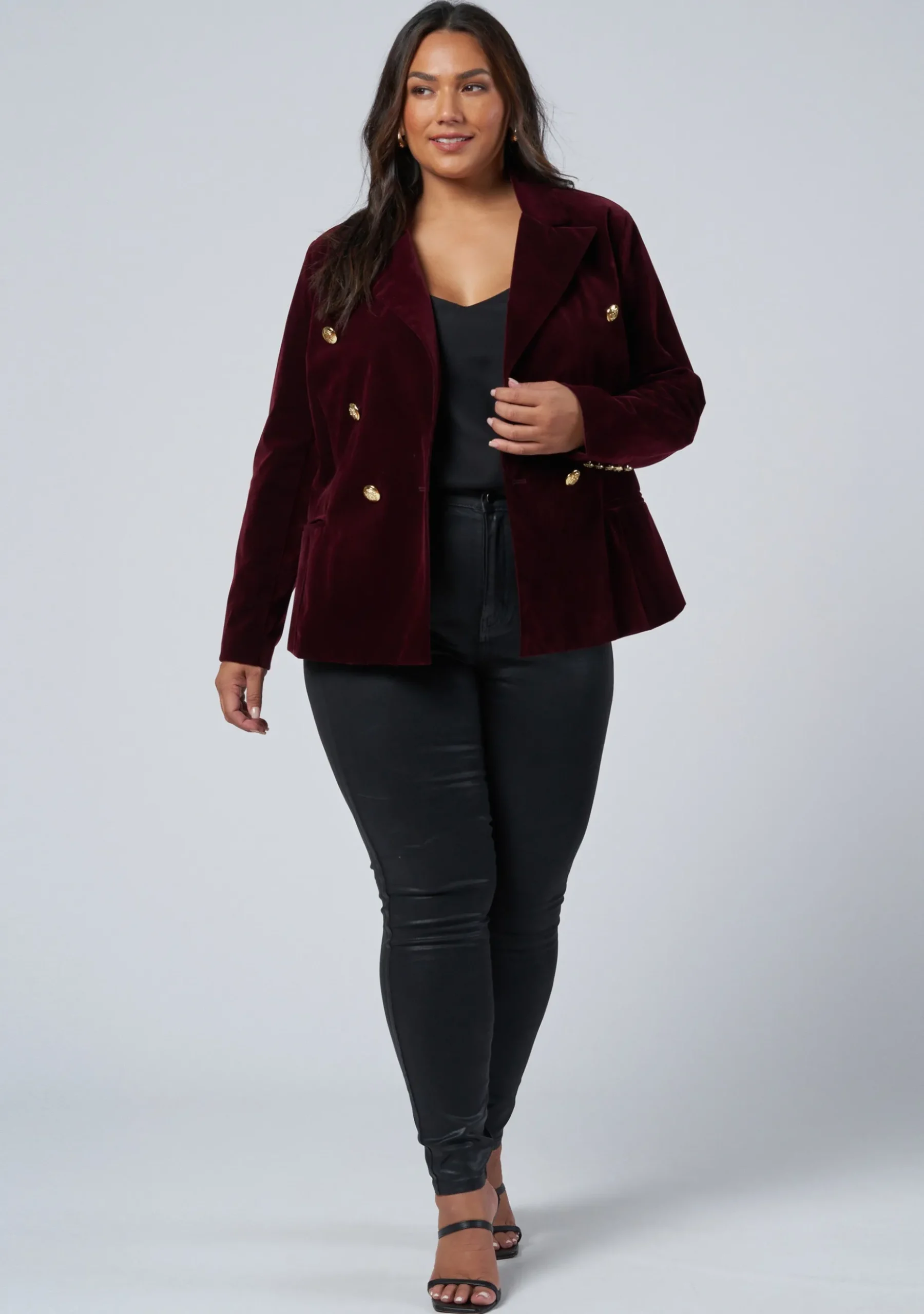 Take A Vow Velvet Blazer
