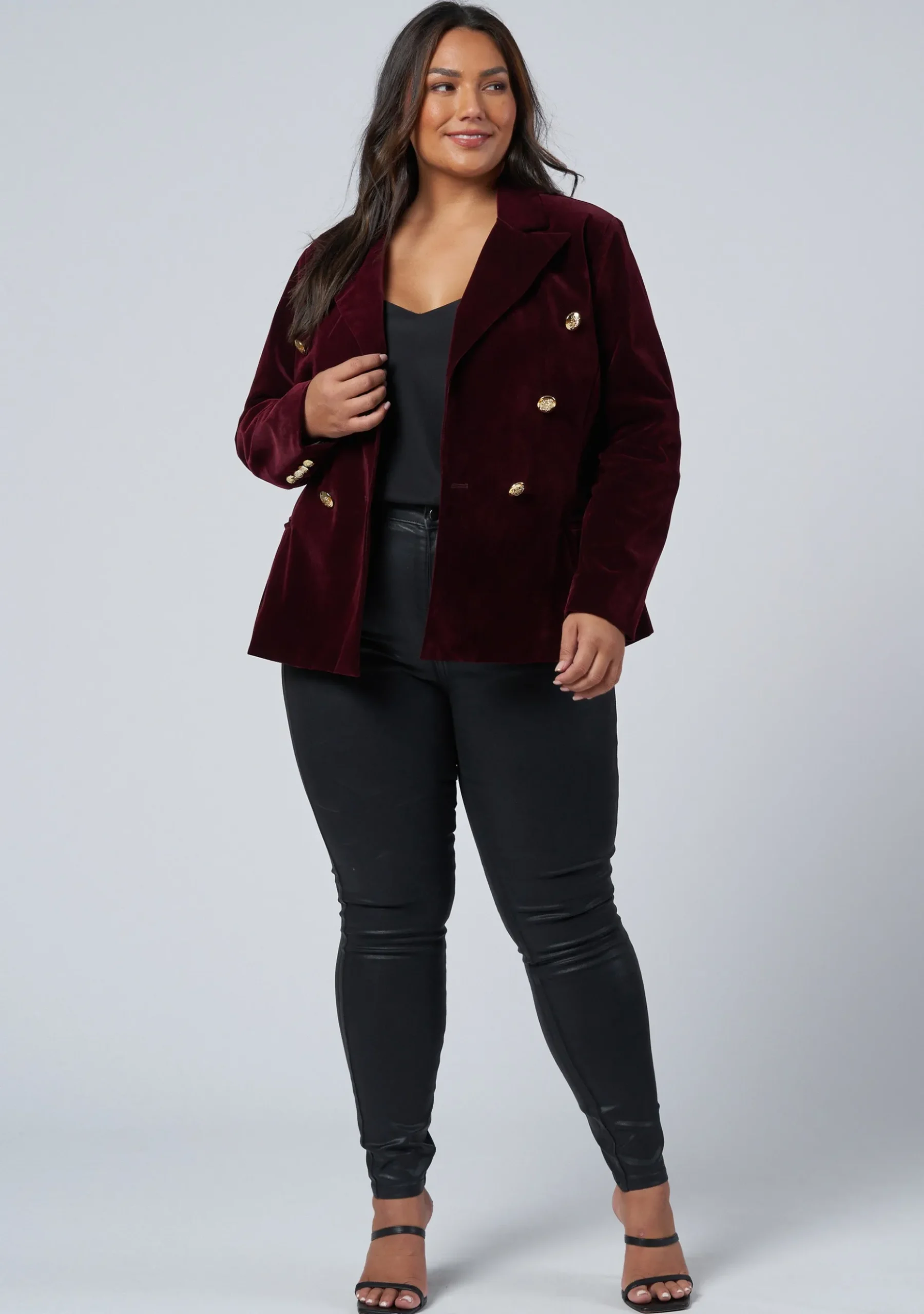 Take A Vow Velvet Blazer