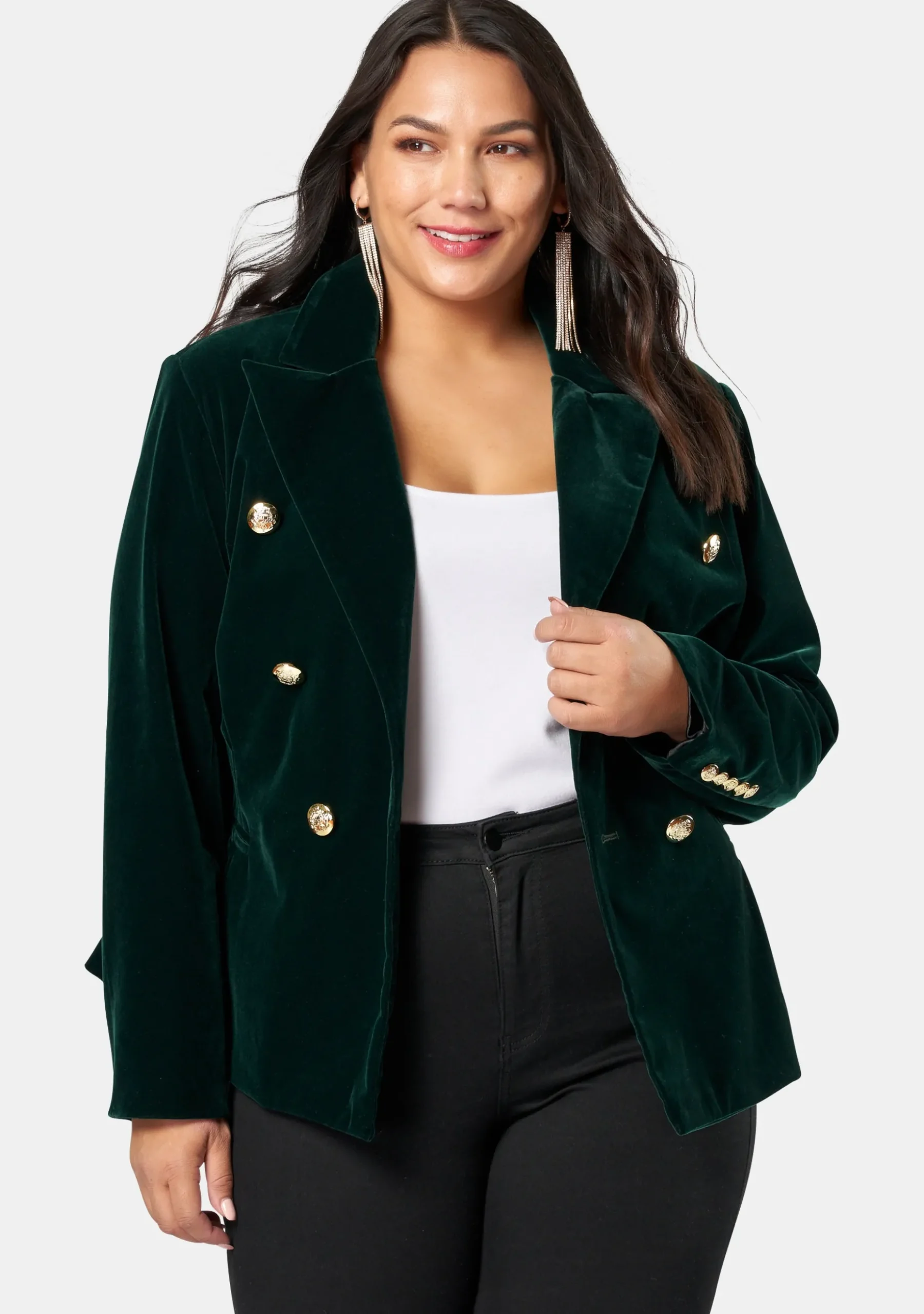 Take A Vow Velvet Blazer