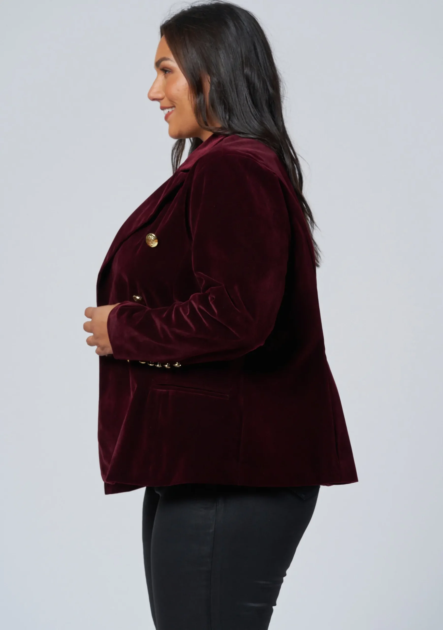 Take A Vow Velvet Blazer