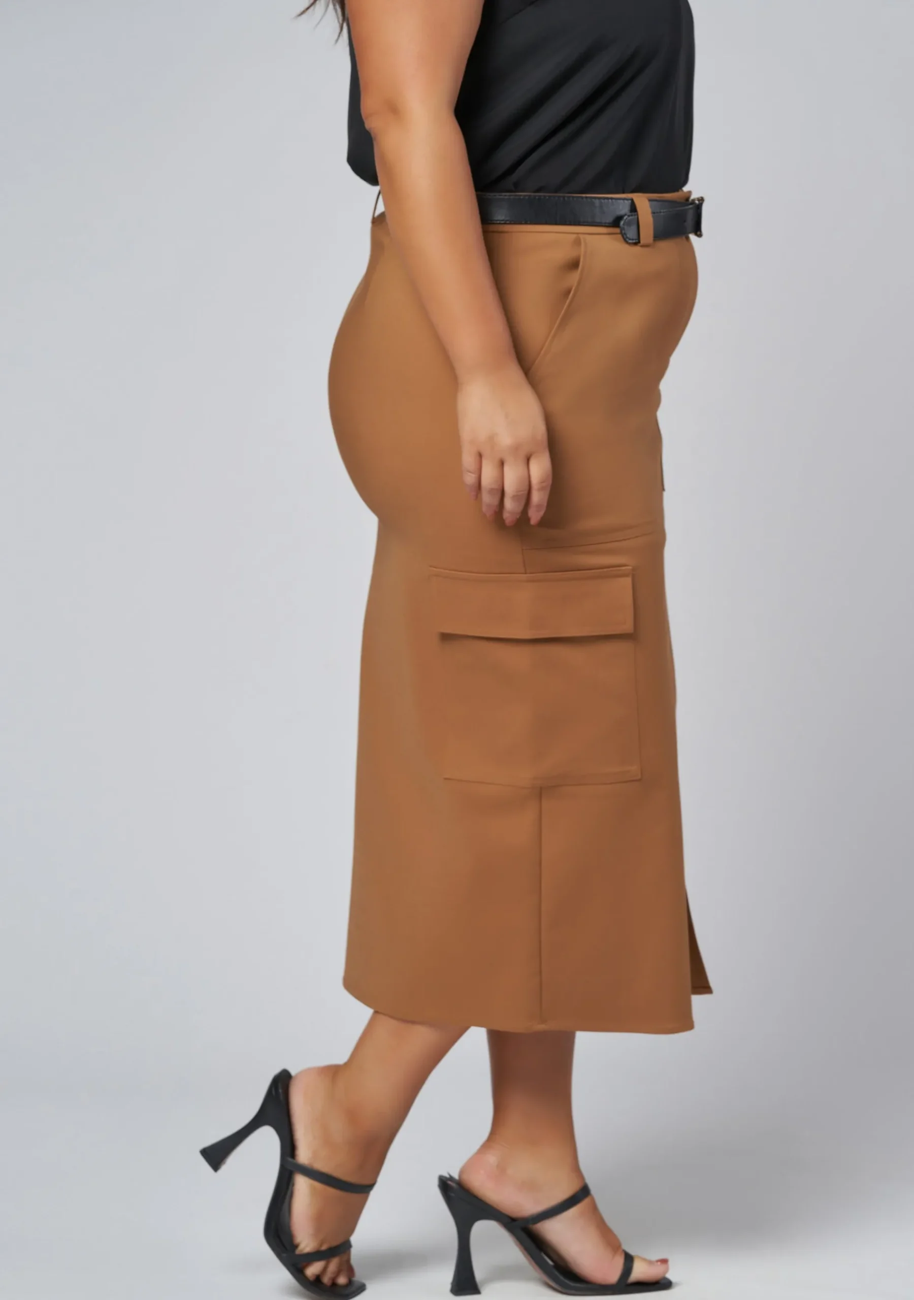 Tasmin Midi Cargo Skirt