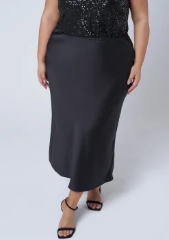 The Ivy Satin Skirt