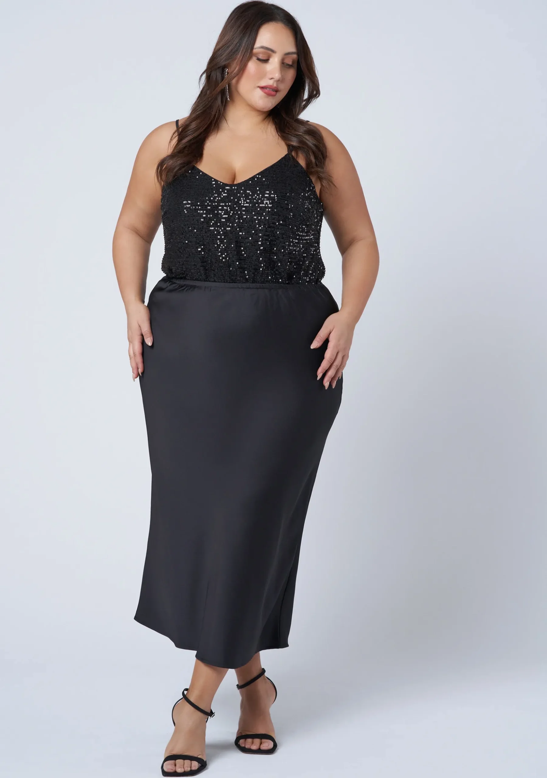 The Ivy Satin Skirt