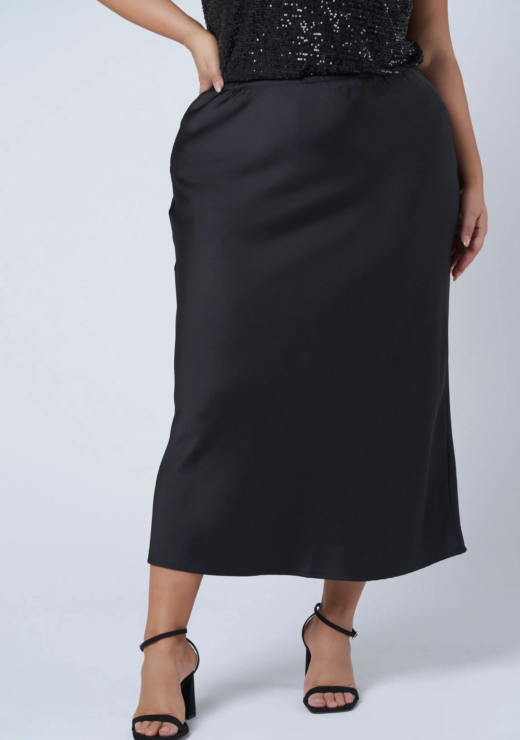 The Ivy Satin Skirt