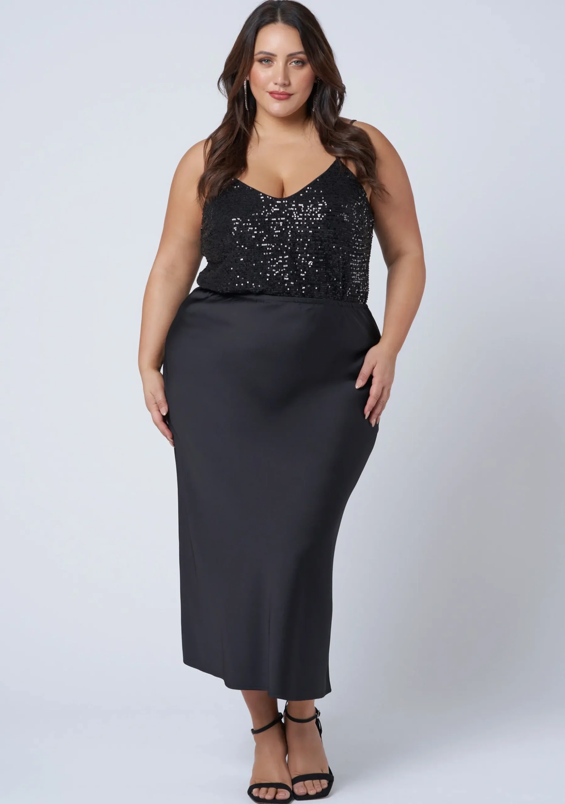 The Ivy Satin Skirt