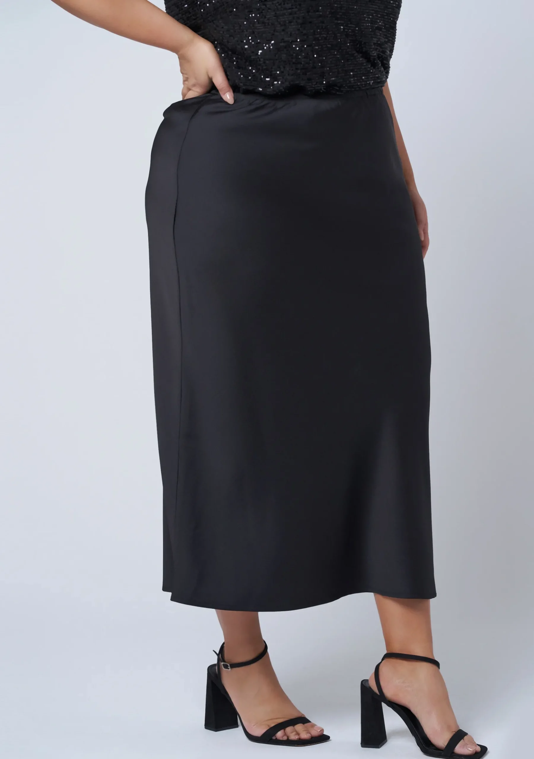 The Ivy Satin Skirt