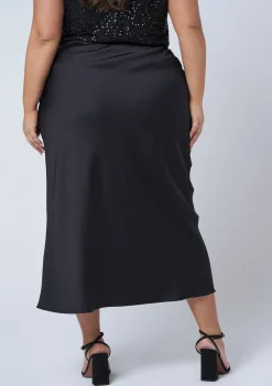 The Ivy Satin Skirt