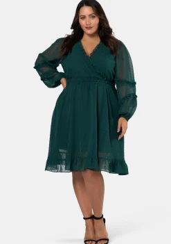 Tie Me Down Dobby Dress