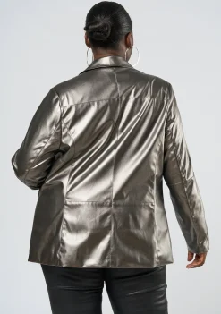 Trick Me Pu Blazer