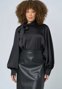 Truth Hurts High Neck Blouse