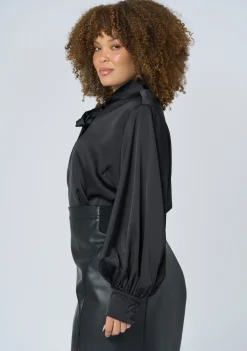Truth Hurts High Neck Blouse