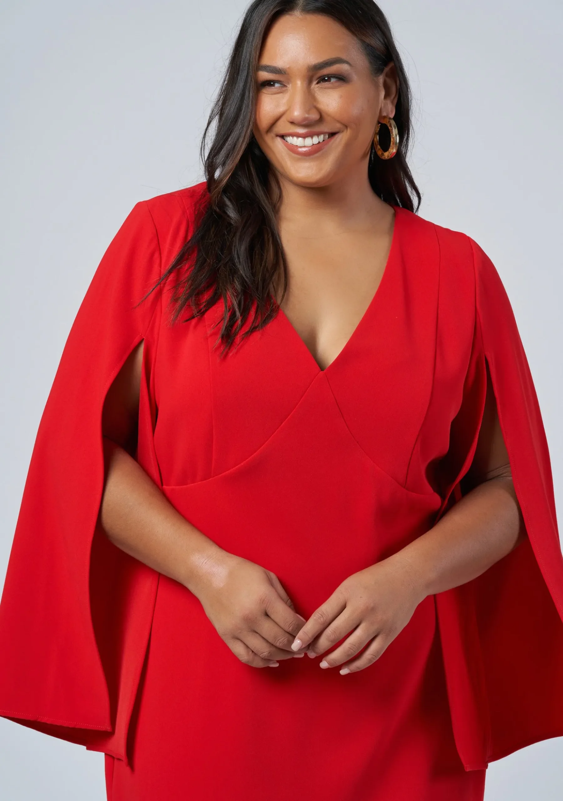 Veda Cape Dress