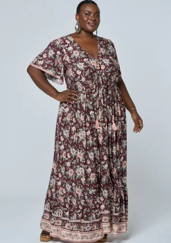 Vintage Boho Visions Maxi Dress
