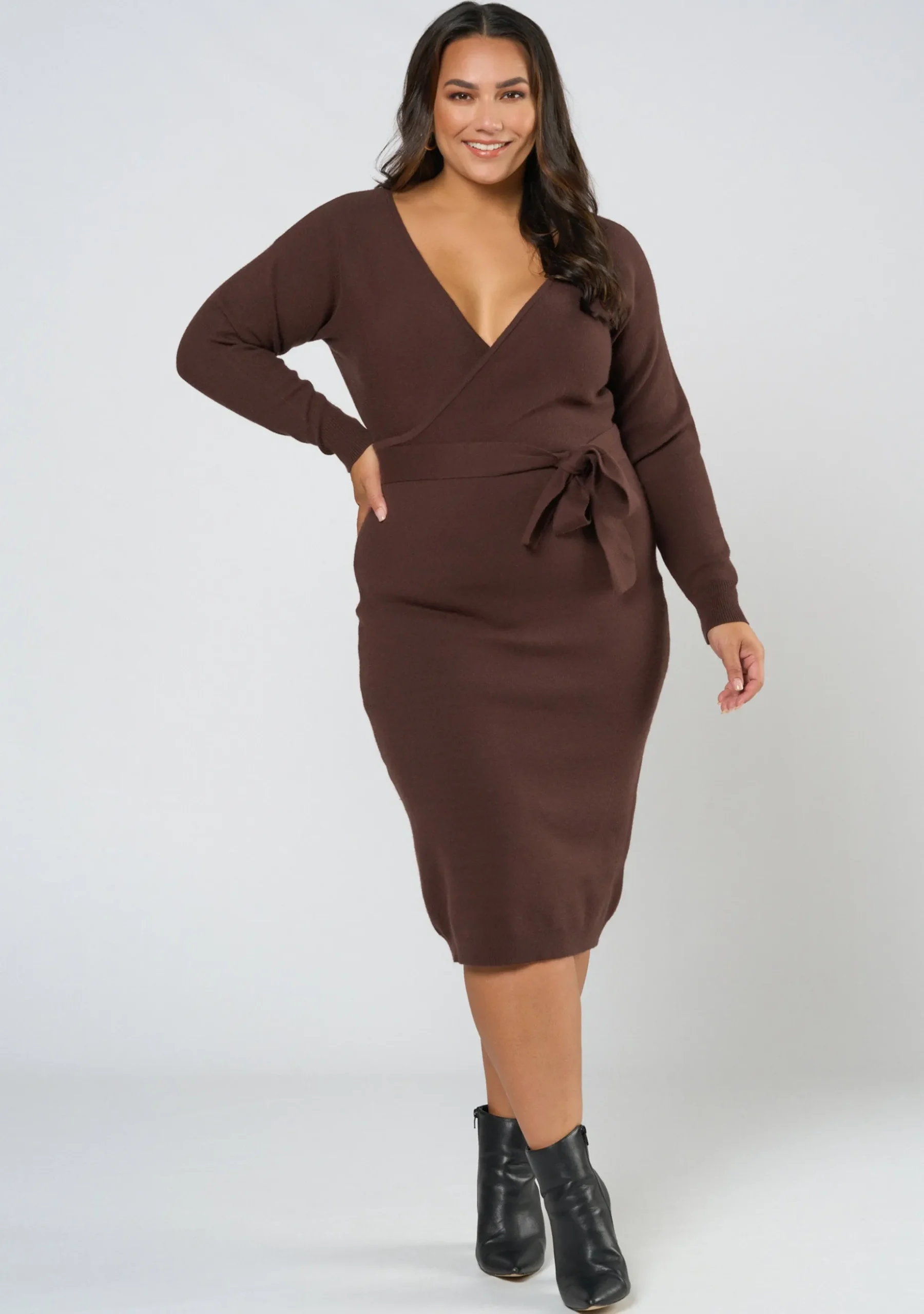 Viola Knit Midi Dress