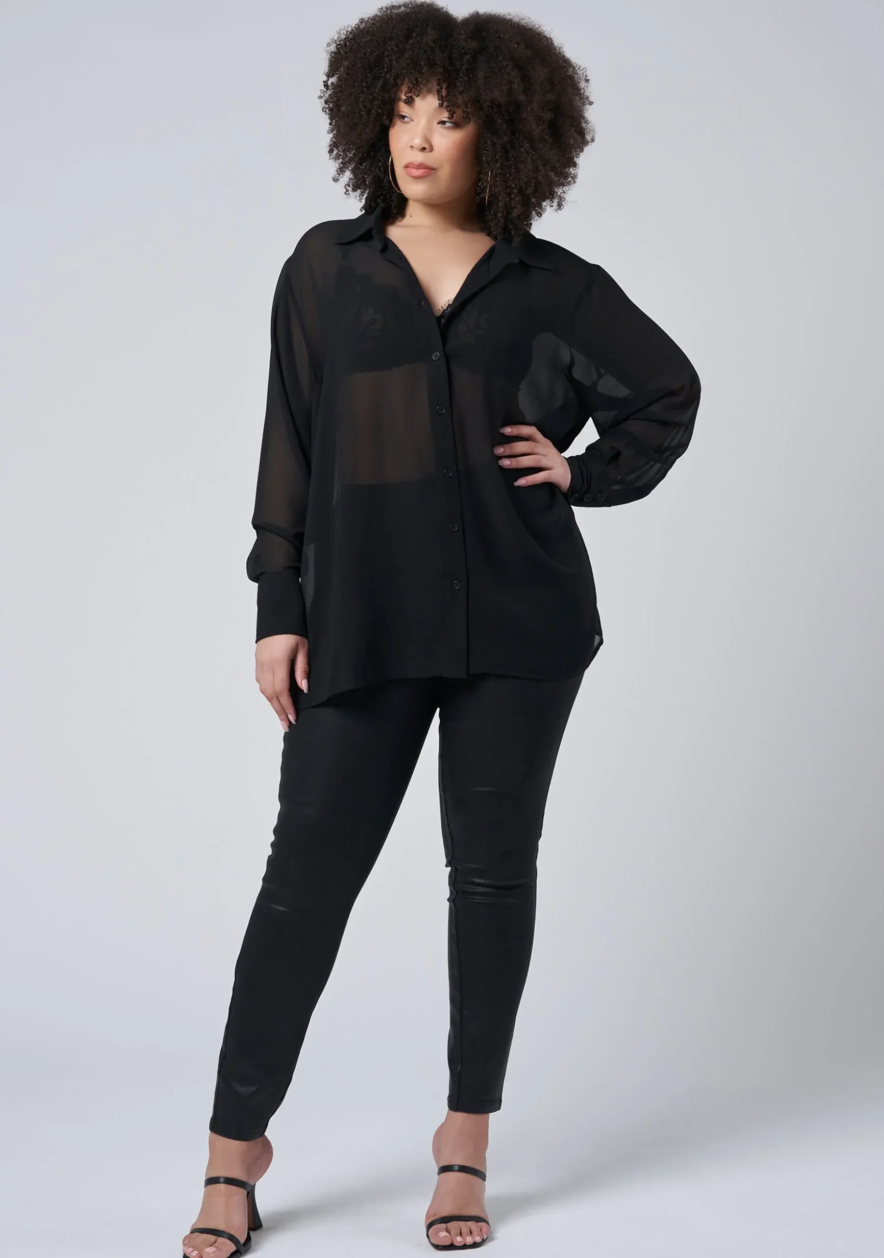 Vixen Sheer Shirt
